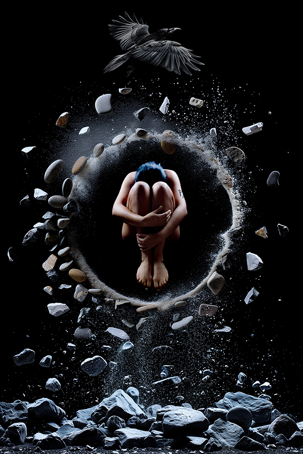 Obra de la colección Arkana: simbolismo y geometría