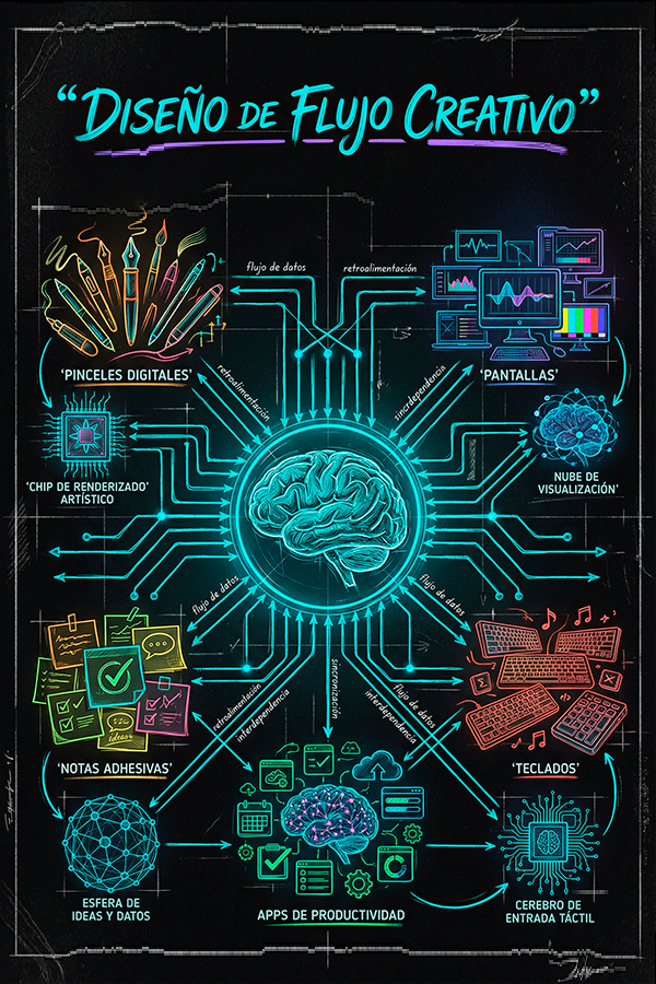Red de Flujos Creativos IA