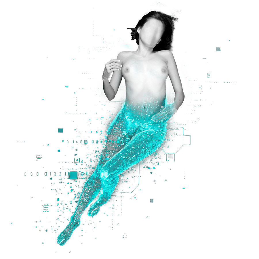 Representación abstracta de Inteligencia Artificial y mente humana